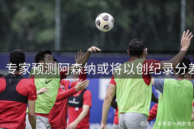 专家预测阿森纳或将以创纪录分差卫冕英超